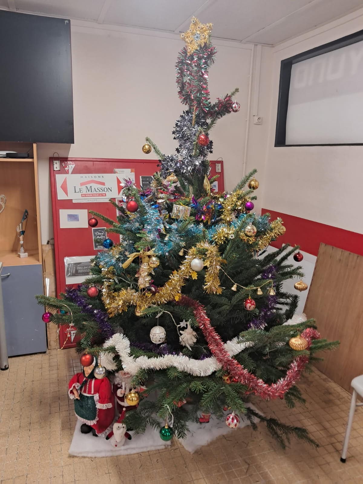 Sapin de Noël AS Lanester